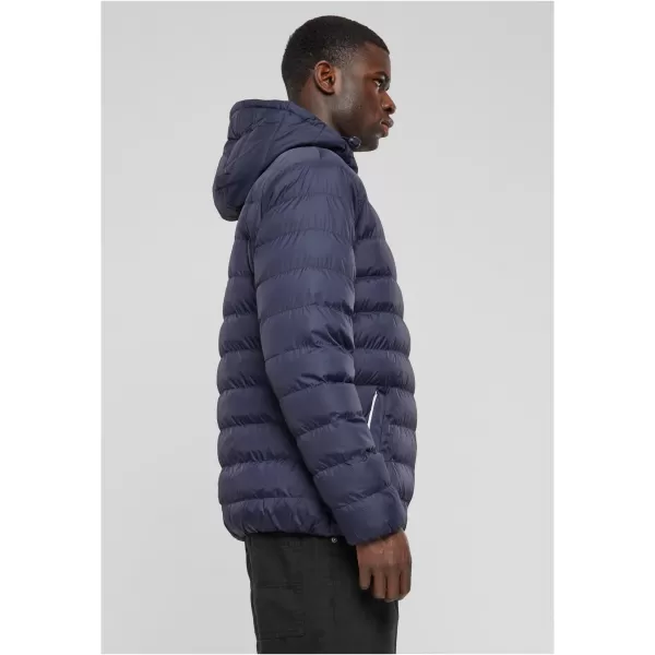  Pánska bunda URBAN CLASSICS TB863 NAVY/WHITE/NAVY 
