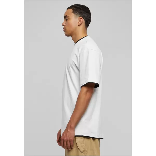  Pánska t -shirt URBAN CLASSICS TB029a White/Black 