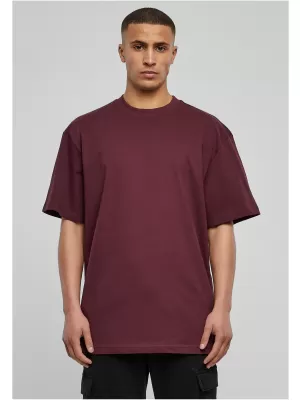 Pánske T -shirt URBAN CLASSICS TB006 Červené víno