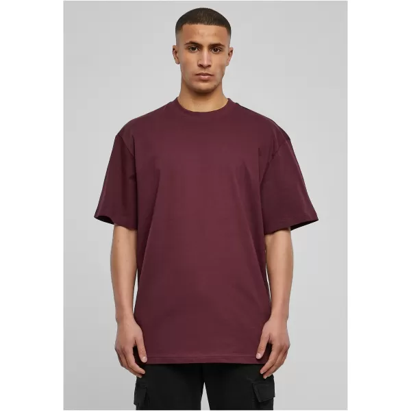  Pánske T -shirt URBAN CLASSICS TB006 Červené víno 