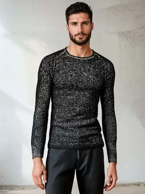 Pánsky sveter DSTREET wx2311 VIACFAREBNÝ
