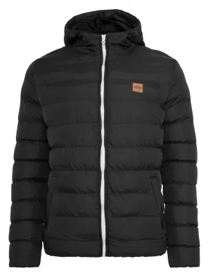 Pánska bunda URBAN CLASSICS TB863 BLKWHTBLK
