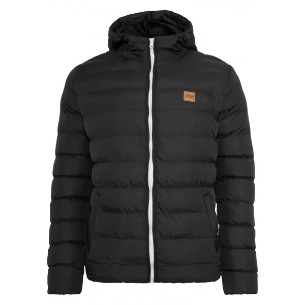  Pánska bunda URBAN CLASSICS TB863 BLKWHTBLK 