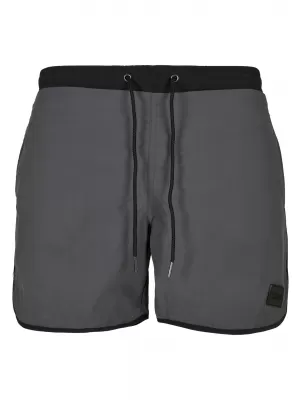 Pánske šortky URBAN CLASSICS TB2050 Black/Dark Shadow