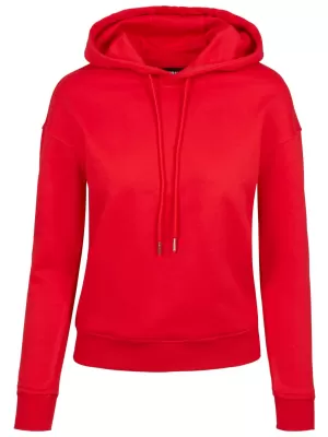 Dámska mikina URBAN CLASSICS TB1524 Fire Red RED