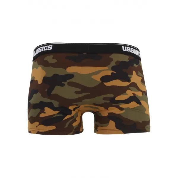  Pánske boxery URBAN CLASSICS TB2047 Wood Camo/Dark Camo 