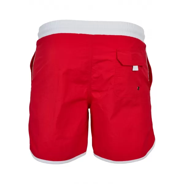  Pánske šortky URBAN CLASSICS TB2050 Fire Red/White 