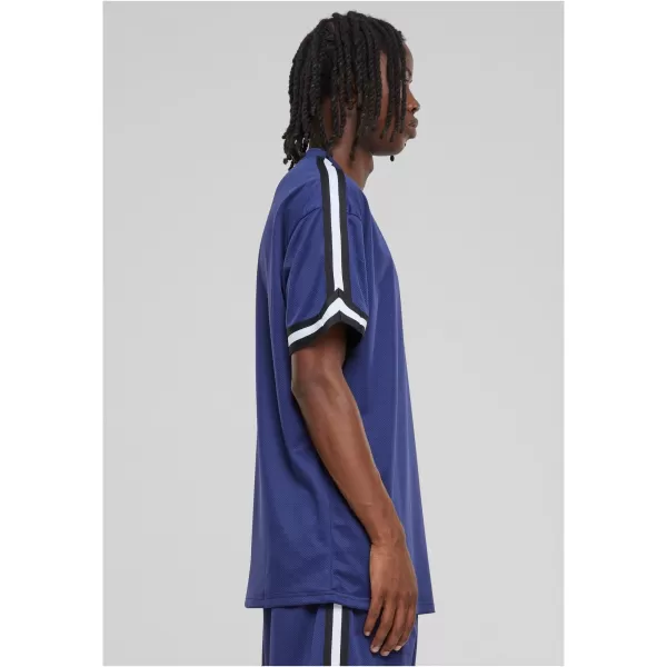  Pánska t -shirt URBAN CLASSICS TB2890 Tmavo modrá 