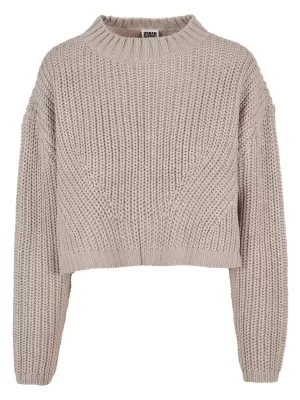 Dámske sveter mestské klasiky TB2359 Warm Grey