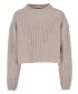 Dámske sveter mestské klasiky TB2359 Warm Grey