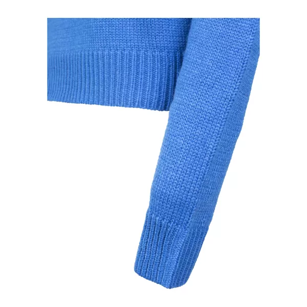  Dámska sveter mestská klasika TB2358 Bright BLUE 