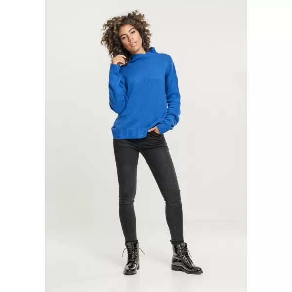  Dámska sveter mestská klasika TB2358 Bright BLUE 