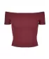 Dámska T -shirt URBAN CLASSICS TB1500 Červené víno