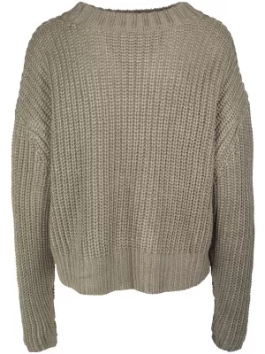 Dámske sveter mestské klasiky TB2359 Olive