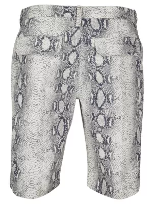 Pánske šortky URBAN CLASSICS TB2908 Off White Snake