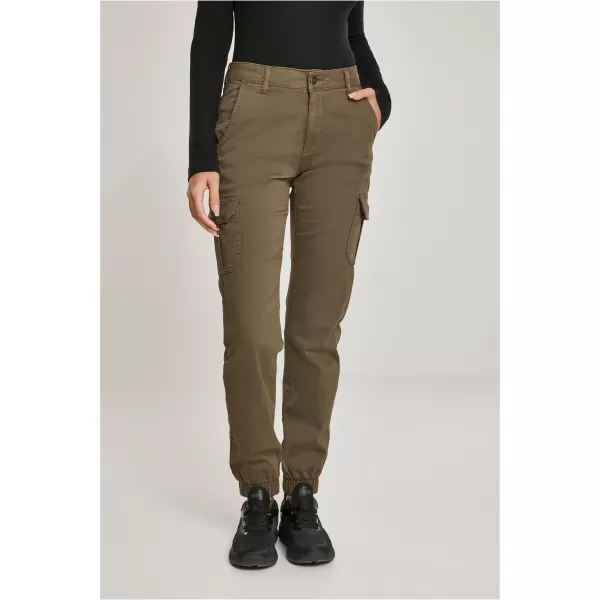  Ženské nohavice mestské klasiky TB3048 Olive 