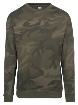 Pánska mikina URBAN CLASSICS TB1782 Olive Camo