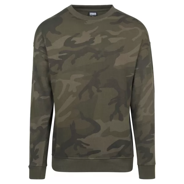  Pánska mikina URBAN CLASSICS TB1782 Olive Camo 