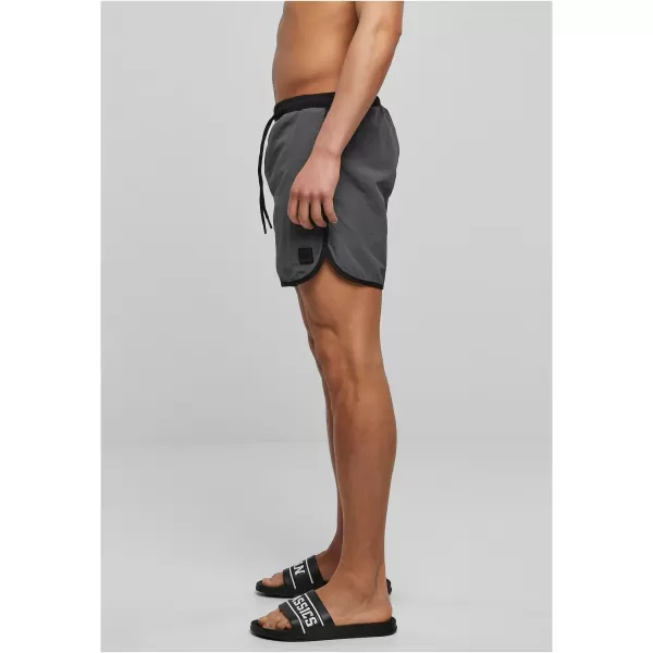  Pánske šortky URBAN CLASSICS TB2050 Black/Dark Shadow 