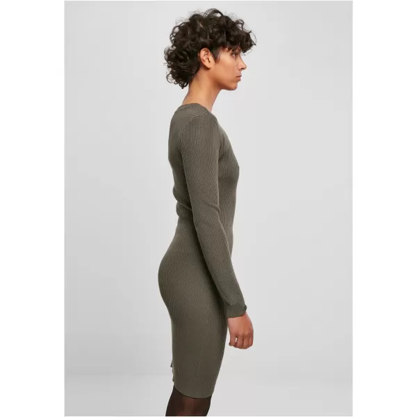  Dámske mestské klasiky TB1742 Olive Dress 