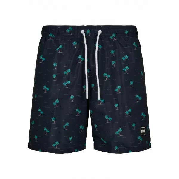  Pánske šortky URBAN CLASSICS TB2679 Island AOP 