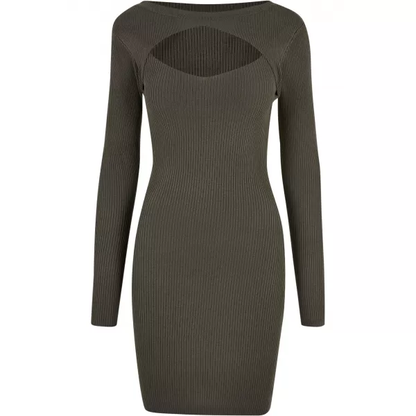  Dámske mestské klasiky TB1742 Olive Dress 