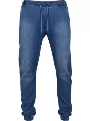 Pánske nohavice URBAN CLASSICS TB1794 Blue Wased