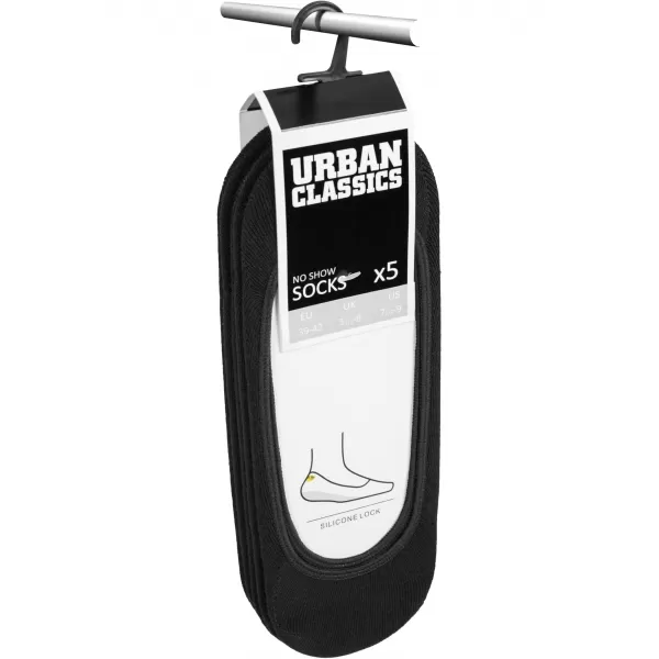  Ponožky URBAN CLASSICS TB1644 čierna 