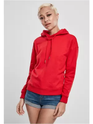 Dámska mikina URBAN CLASSICS TB1524 Fire Red RED