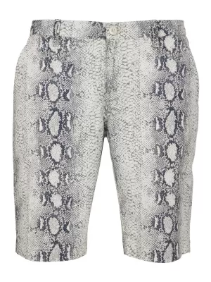 Pánske šortky URBAN CLASSICS TB2908 Off White Snake