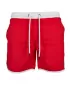Pánske šortky URBAN CLASSICS TB2050 Fire Red/White