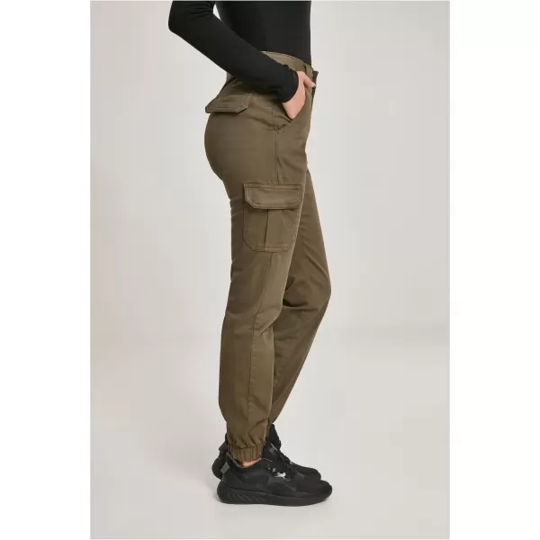  Ženské nohavice mestské klasiky TB3048 Olive 