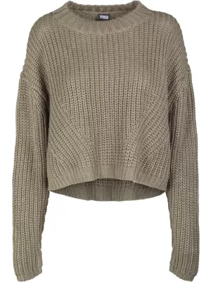 Dámske sveter mestské klasiky TB2359 Olive