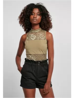 Dámske telo URBAN CLASSICS TB2591 khaki