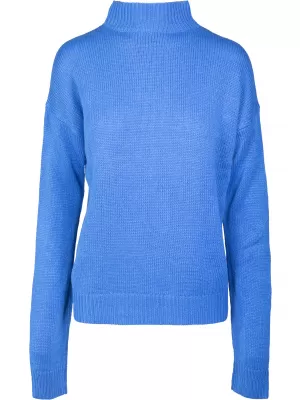 Dámska sveter mestská klasika TB2358 Bright BLUE