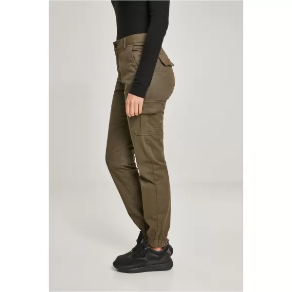  Ženské nohavice mestské klasiky TB3048 Olive 
