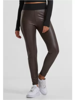 Legíny žien URBAN CLASSICS TB3001 BROWN