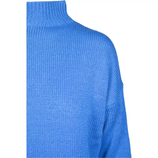  Dámska sveter mestská klasika TB2358 Bright BLUE 