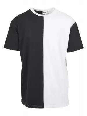 Pánska t -shirt URBAN CLASSICS TB2056 Čierna/biela