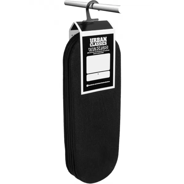  Ponožky URBAN CLASSICS TB1644 čierna 