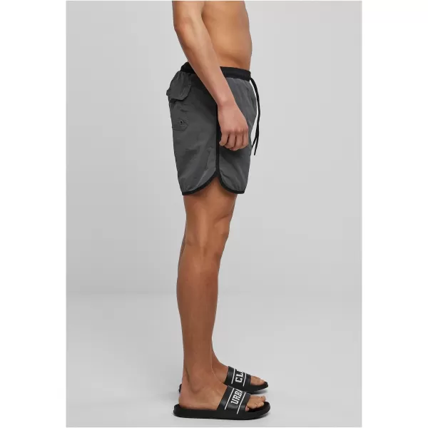  Pánske šortky URBAN CLASSICS TB2050 Black/Dark Shadow 