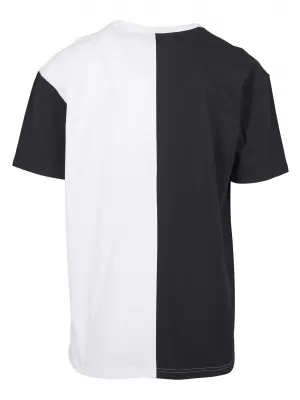 Pánska t -shirt URBAN CLASSICS TB2056 Čierna/biela