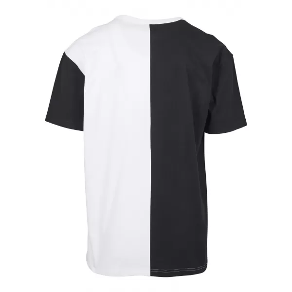  Pánska t -shirt URBAN CLASSICS TB2056 Čierna/biela 