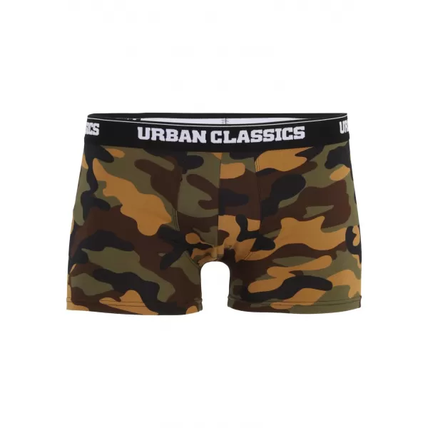  Pánske boxery URBAN CLASSICS TB2047 Wood Camo/Dark Camo 