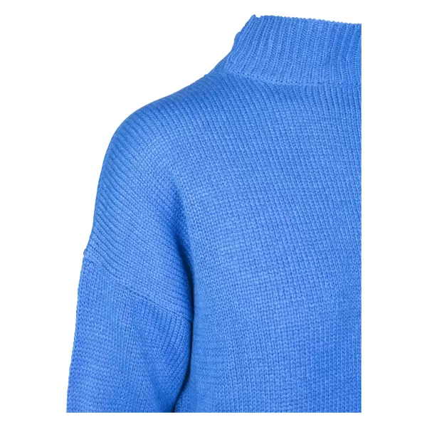  Dámska sveter mestská klasika TB2358 Bright BLUE 
