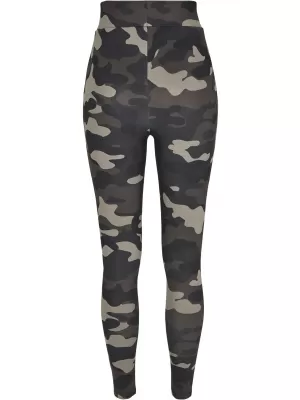 Legíny žien URBAN CLASSICS TB3424 Dark Camo