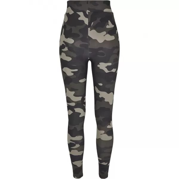  Legíny žien URBAN CLASSICS TB3424 Dark Camo 