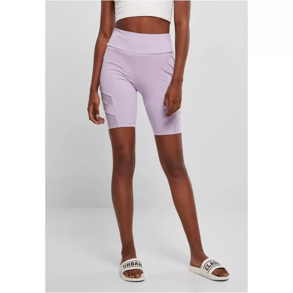  Dámske šortky URBAN CLASSICS TB4354 LILAC 