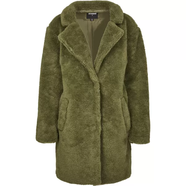  Dámsky kabát mestská klasika TB3058 Olive 