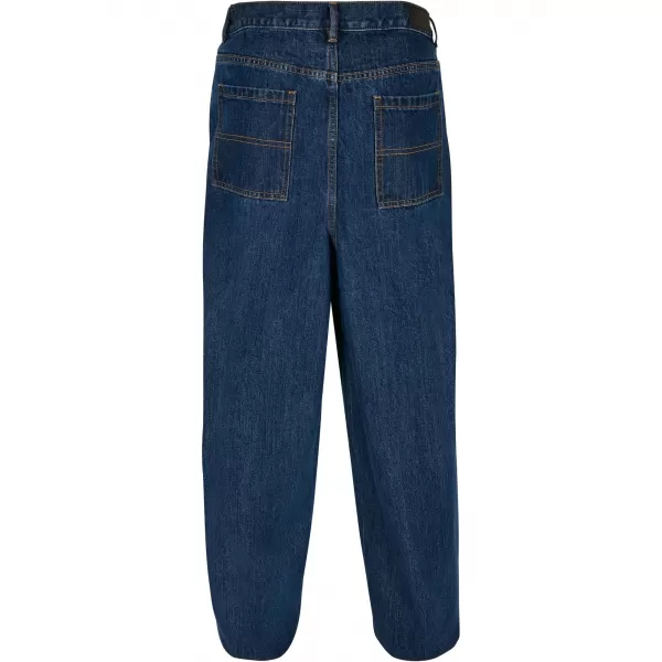  Pánske džínsy URBAN CLASSICS TB4461 Mid Indigo Wased 